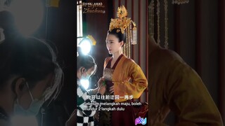 Perjuangan Tuan Puteri dengan mahkota berat yang bikin pegel 😣😣#Jingtian #LegendOfZhuohua #Cdrama