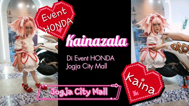 Kainazala di Event HONDA Jogja City Mall. Seruuuu... #JOPENT #bestofbest