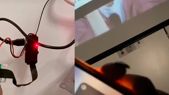 Late at Night, Woman Sees Creepy Glow in Outlet Socket, Panics After Opening It and Calls the Police