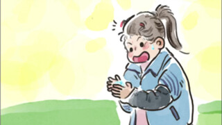 Teacher, I was just wondering what to do with the snot on my hands.