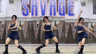 【Sweetie甜甜】เห็นเนื้อสัมผัสไหม? เพลงใหม่ของ Aespa ท่าเต้น Savage คัฟเวอร์แบบรวดเร็ว｜คัฟเวอร์เวอร์ชั่น