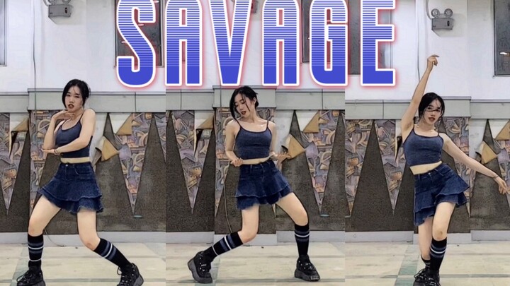 【Sweetie甜甜】เห็นเนื้อสัมผัสไหม? เพลงใหม่ของ Aespa ท่าเต้น Savage คัฟเวอร์แบบรวดเร็ว｜คัฟเวอร์เวอร์ชั่น