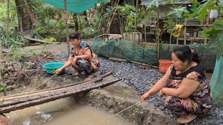 Cười Đau Bụng với Màn Câu Cá Bá Đạo Của Hai Chị Em Bạn Dâu Trong Ngày Mưa Bão | TKQ & Family T1002