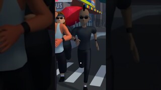 Momen Aku Lawan 3 Preman Sekaligus!🔥[Bioskop Simulator] #shorts