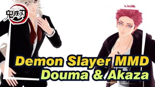 [Demon Slayer MMD] Cynical Night Plan - Douma & Akaza