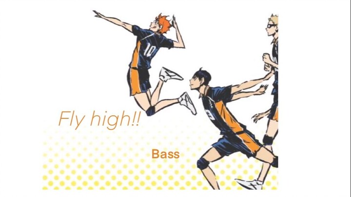 บินให้สูง!! (วอลเลย์บอล op2) เบสชีท