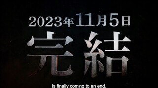 【11月4日】进击的巨人完结篇后篇11月4日播出