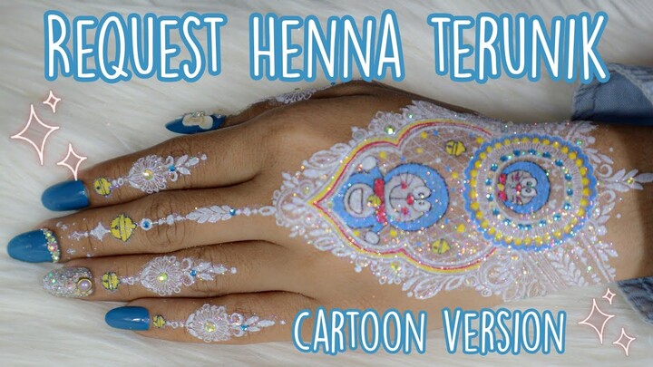 HENNA WEDDING TEMA DORAEMON