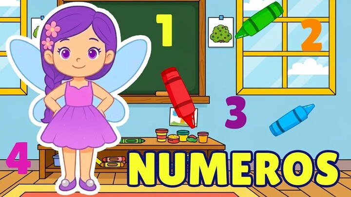 🔢🌙 Números - Lunina 🌙 canción infantil