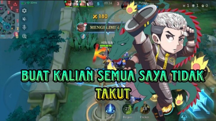 BUAT KALIAN SEMUA SAYA TIDAK TAKUT
