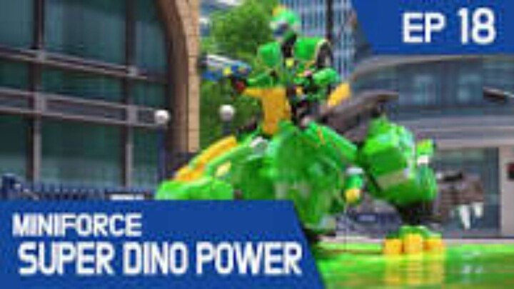 English dub.] MiniForce Super Dino Power EP18 – Jacky’s Super Dino, T-Rex