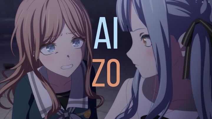 Cú quỳ chấn động, nhưng được chèn vào “AIZO”