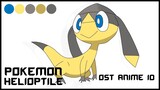Drawing Helioptile - Pokemon (Menggambar Pokemon) by OST ANIME ID
