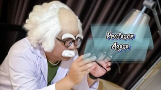 cosplay detective conan-profesor agasa