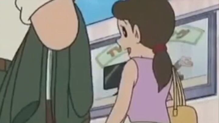 nobita sedang berbelanja