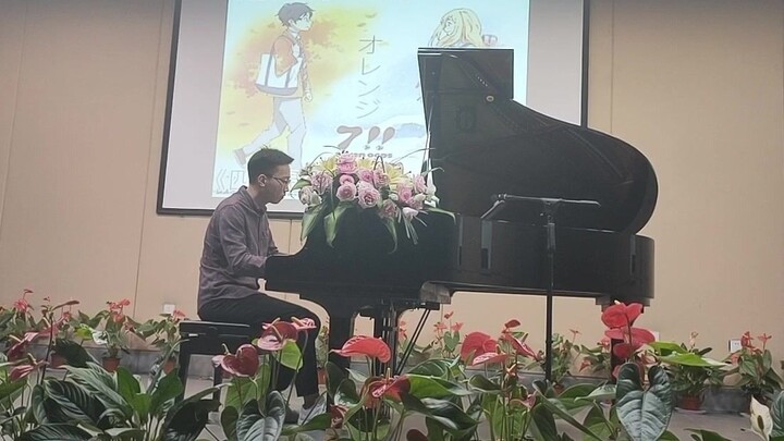 [ Your Lie in April ] I played Your Lie in April orange at a school concert