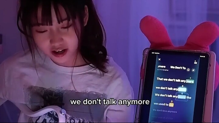We don’t talk anymore with LAVA GENIE