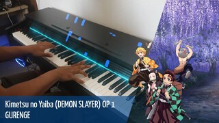 Demon Slayer Op1「Gurenge」Piano Cover