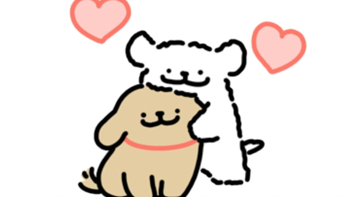 Thực ra chó con bên trong lại là một kẻ si tình đấy!