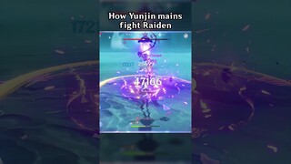 HOW YUNJIN MAINS FIGHT RAIDEN