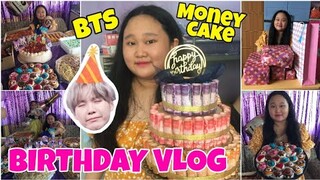 BTS THEMED BIRTHDAY VLOG | I AM A FAN GIRL OF BTS 🥰