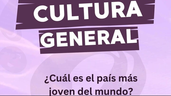 Quiz de cultura general: ¿Cuántas acertarás?
