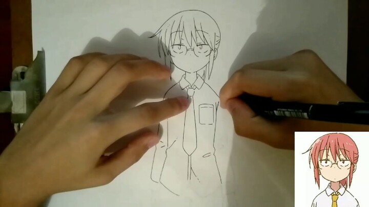 Speed Drawing   Kobayashi san / Kobayashi san Chi no Maid Dragon