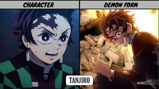 DEMON SLAYER CHARACTERS DEMON FORM | demon slayer season 2 | Kimetsu no yaiba season 2