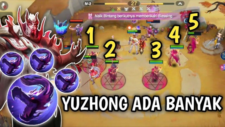 COMBO JADI YUZHONG SEMUA ! AUTO RATA SEMUA !