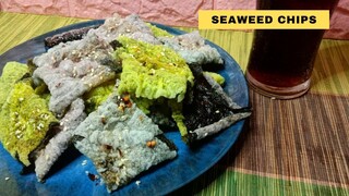 TURN SEAWEED INTO CHIPS! // CRISPY SEAWEED CHIPS