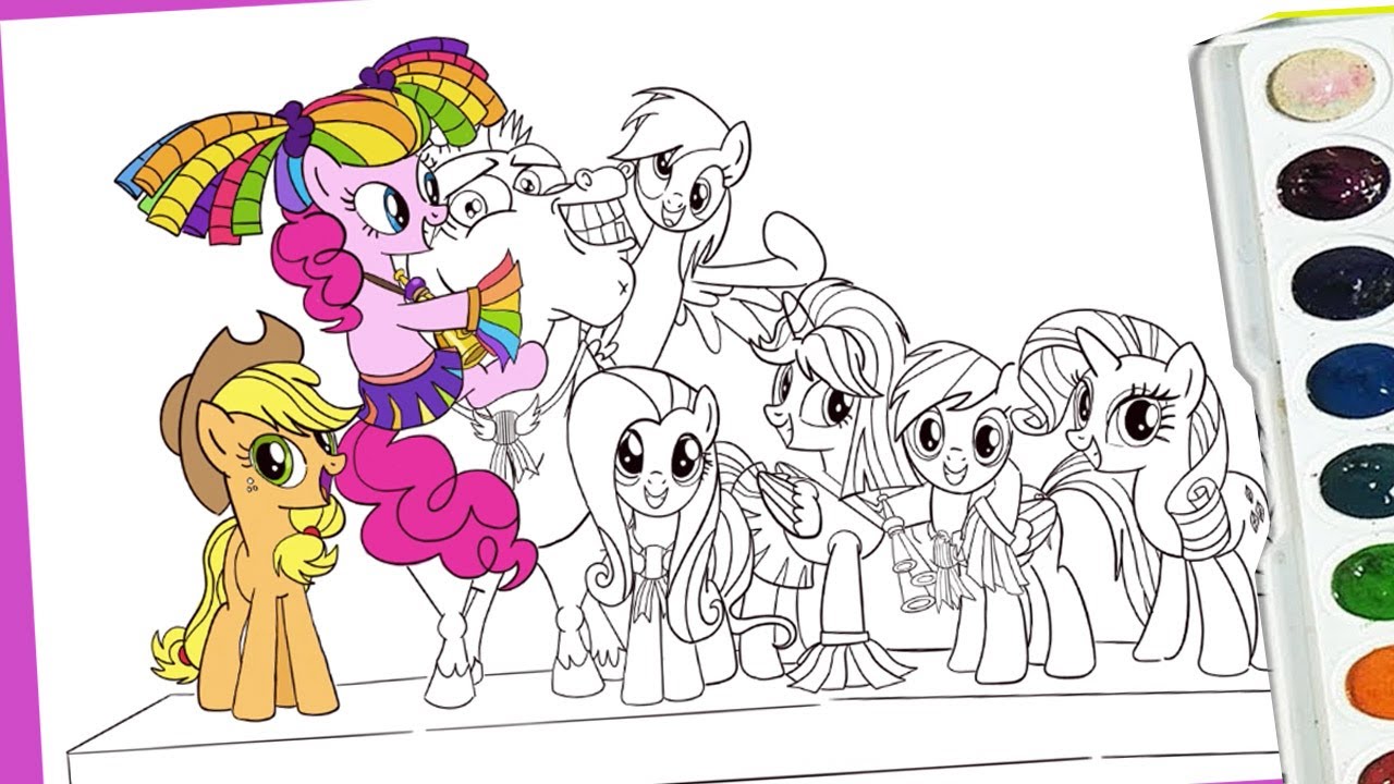 mlp mane 6 fillies