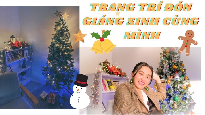 VLOGMAS #1🎄Trang trí đón giáng sinh cùng mình nhé 🎁 Giáng sinh ở Úc lạ lắm mọi người ơi!!