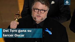 ¡Orgullo mexicano! Guillermo del Toro gana el Oscar a mejor película animada con "Pinocho"