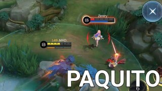 PAQUITO JUNGLER FULL DAMAGE • Mobile Legends