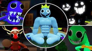 FINAL UPDATE Morphs + *NEW* Reject Blue Jumpscares Rainbow Friends Chapter 2 (ROBLOX)