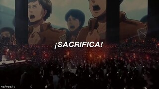 Shingeki no Kyojin : Linked Horizon - Shinzou wo Sasageyo ; sub español [ Live Performance ] 「進撃の巨人」