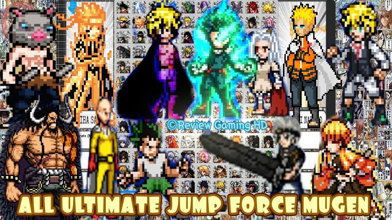 J_ JUMP FORCE MUGEN JST