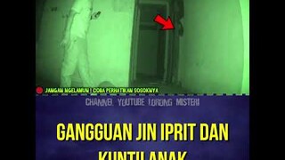 GANGGUAN DUA SEJOLI JIN IPRIT DAN KUNTILANAK #shorts
