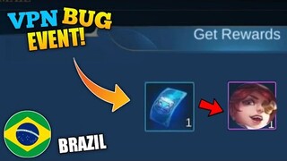 BUG! PARTY BOX USING VPN??FREE EPIC SKIN - MOBILE LEGENDS BANG BANG