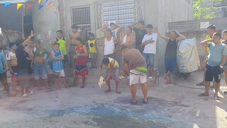 minalas naputol tari sa lakas ng palo