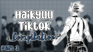 Haikyuu Edits Tiktok Compilation | Anime Tiktoks