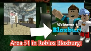 Area 51 in Roblox Bloxburg!!|Roblox