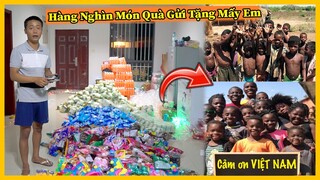 Quanglinhvlogs || Chuẩn Bị Hàng Nghìn Món Quà Gửi Tới Các Em Nhỏ Châu Phi Trong Dịp Lễ Giáng Sinh