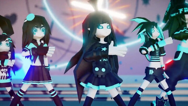 [Concave and Concave World MMD] [Carry Me Off] The puppets of the black hole - the black hole girl g
