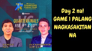 MALULUPIT NA MGA SIDE STEP! DUDA VS SO! Opera Euro Rapid Quarters Day 2!