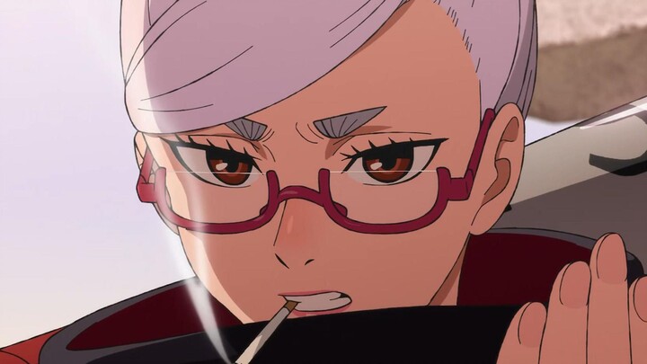 The most handsome grandma in the animation world has appeared