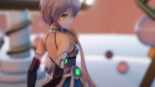 Luo Tianyi V4 official service mmd hook finger swear