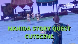 NAHIDA STORY QUEST CUTSCENE! JP VOICE - Genshin Impact