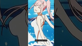 Rating Zero Two's Waifu Score ?! #shorts