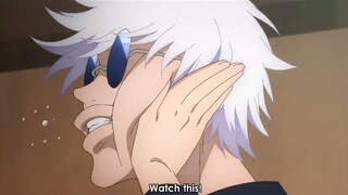 Gojo gets SLAPPED - Jujutsu Kaisen Season 2 Episode 2